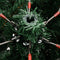 vidaXL - Kunstkerstboom - met - scharnieren - en - sneeuw - 210 - cm