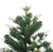 vidaXL - Kunstkerstboom - met - scharnieren - en - sneeuw - 210 - cm