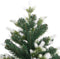 vidaXL - Kunstkerstboom - met - scharnieren - en - sneeuw - 240 - cm