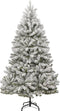 vidaXL - Kunstkerstboom - met - scharnieren - en - sneeuw - 270 - cm