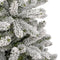 vidaXL - Kunstkerstboom - met - scharnieren - en - sneeuw - 270 - cm