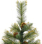 vidaXL - Kunstkerstboom - met - scharnieren - en - standaard - 150 - cm
