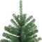 vidaXL - Kunstkerstboom - met - scharnieren - en - standaard - 180 - cm - groen