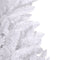 vidaXL - Kunstkerstboom - met - scharnieren - met - standaard - 240 - cm - wit