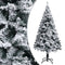 vidaXL - Kunstkerstboom - met - sneeuw - 120 - cm - groen