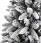 vidaXL - Kunstkerstboom - met - sneeuw - 120 - cm - PVC - en - PE
