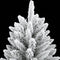 vidaXL - Kunstkerstboom - met - sneeuw - 150 - cm - PVC - en - PE