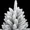 vidaXL - Kunstkerstboom - met - sneeuw - 180 - cm - PVC - en - PE