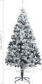 vidaXL - Kunstkerstboom - met - sneeuw - 240 - cm - groen