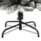 vidaXL - Kunstkerstboom - met - sneeuw - smal - 150 - cm - PVC - en - PE