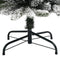 vidaXL - Kunstkerstboom - met - sneeuw - smal - 180 - cm - PVC - en - PE