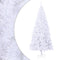 vidaXL - Kunstkerstboom - met - stalen - standaard - 910 - takken - 210 - cm