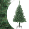 vidaXL - Kunstkerstboom - met - stalen - standaard - 910 - takken - 210 - cm