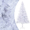 vidaXL - Kunstkerstboom - met - stalen - standaard - 910 - takken - 210 - cm