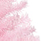 vidaXL - Kunstkerstboom - met - standaard - 120 - cm - PVC - roze