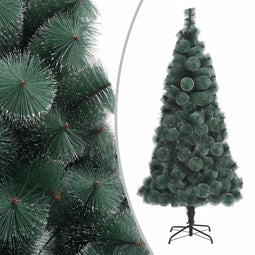 vidaXL - Kunstkerstboom - met - standaard - 150 - cm - PET - groen