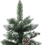 vidaXL - Kunstkerstboom - met - standaard - 150 - cm - PVC - groen