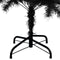 vidaXL - Kunstkerstboom - met - standaard - 150 - cm - PVC - zwart