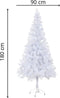 vidaXL - Kunstkerstboom - met - standaard - 180 - cm - 620 - takken