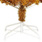 vidaXL - Kunstkerstboom - met - standaard - 180 - cm - PET - goudkleurig