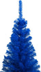 vidaXL - Kunstkerstboom - met - standaard - 180 - cm - PVC - blauw