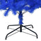 vidaXL - Kunstkerstboom - met - standaard - 180 - cm - PVC - blauw
