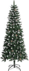 vidaXL - Kunstkerstboom - met - standaard - 180 - cm - PVC - groen