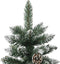 vidaXL - Kunstkerstboom - met - standaard - 180 - cm - PVC - groen