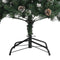 vidaXL - Kunstkerstboom - met - standaard - 180 - cm - PVC - groen