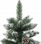 vidaXL - Kunstkerstboom - met - standaard - 210 - cm - PVC - groen