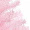 vidaXL - Kunstkerstboom - met - standaard - 210 - cm - PVC - roze