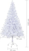 vidaXL - Kunstkerstboom - met - standaard - 380 - takken - 150 - cm