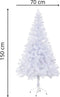 vidaXL - Kunstkerstboom - met - standaard - 380 - takken - 150 - cm