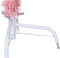 vidaXL - Kunstkerstboom - met - standaard - half - 150 - cm - PVC - roze