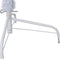 vidaXL - Kunstkerstboom - met - standaard - half - 180 - cm - PVC - wit