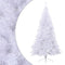 vidaXL - Kunstkerstboom - met - standaard - half - 210 - cm - PVC - groen