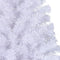 vidaXL - Kunstkerstboom - met - standaard - half - 210 - cm - PVC - groen