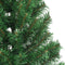 vidaXL - Kunstkerstboom - met - standaard - half - 210 - cm - PVC - groen