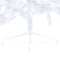 vidaXL - Kunstkerstboom - met - standaard - half - 240 - cm - PVC - groen