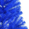 vidaXL - Kunstkerstboom - met - standaard - half - 240 - cm - PVC - blauw