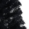 vidaXL - Kunstkerstboom - met - standaard - half - 240 - cm - PVC - zwart