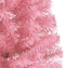 vidaXL - Kunstkerstboom - met - standaard - half - 240 - cm - PVC - roze