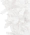 vidaXL - Kunstkerstboom - met - standaard - omgekeerd - 120 - cm - wit