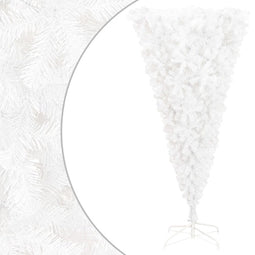 vidaXL - Kunstkerstboom - met - standaard - omgekeerd - 180 - cm - wit