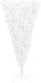 vidaXL - Kunstkerstboom - met - standaard - omgekeerd - 180 - cm - wit