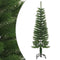 vidaXL - Kunstkerstboom - met - standaard - smal - 120 - cm - PE