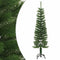 vidaXL - Kunstkerstboom - met - standaard - smal - 150 - cm - PE