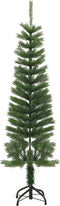 vidaXL - Kunstkerstboom - met - standaard - smal - 150 - cm - PE