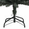 vidaXL - Kunstkerstboom - met - standaard - smal - 150 - cm - PVC - groen