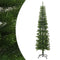 vidaXL - Kunstkerstboom - met - standaard - smal - 210 - cm - PE